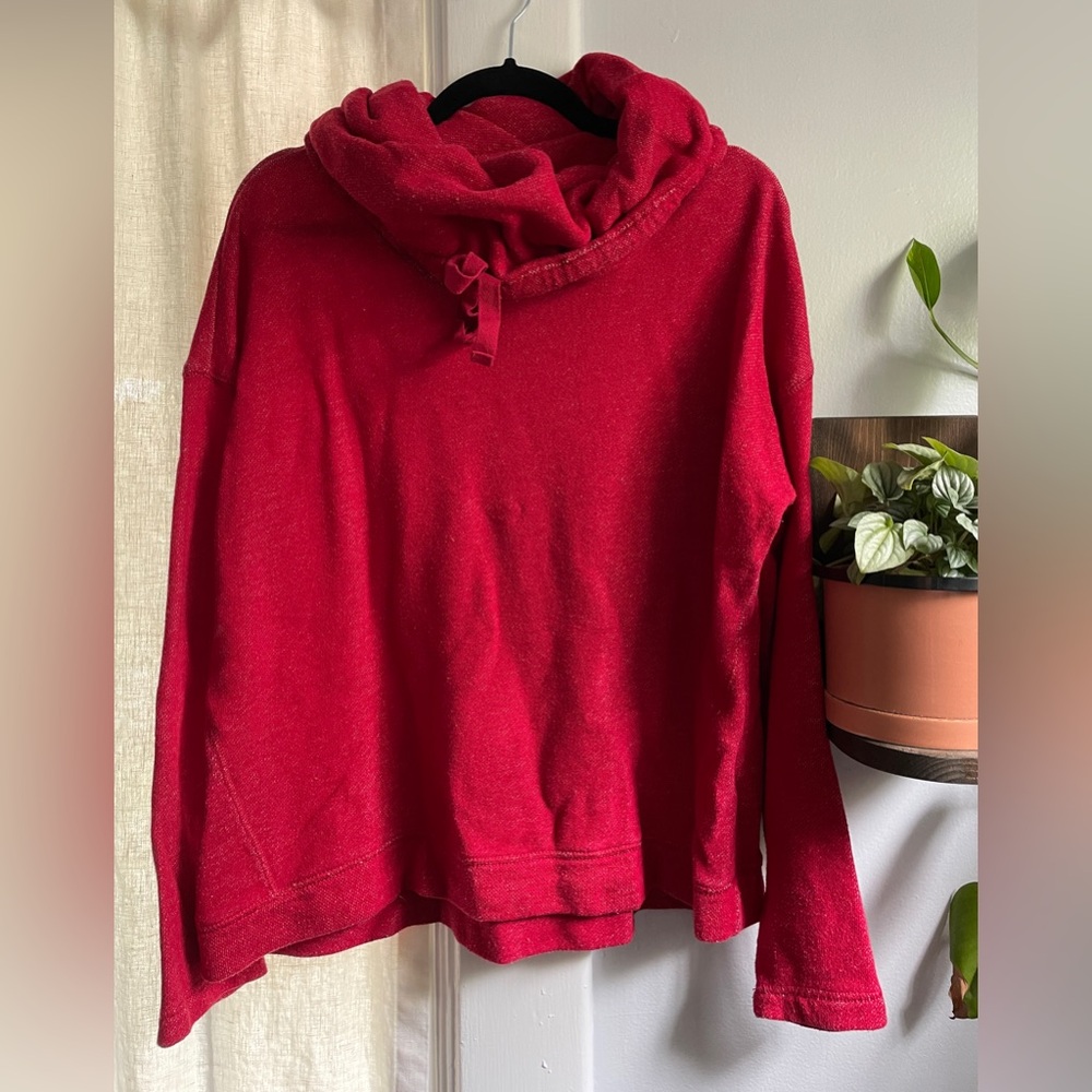 Ralph Lauren Jeans Co Red Turtleneck Sweatshirt